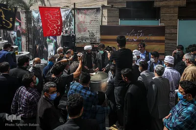 مراسم افتتاح بزرگترین موکب و خوان احسان حسینی