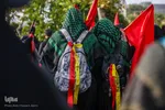 مراسم راه‍یمایی جاماندگان اربعین در شیراز