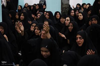 مراسم شیرخوارگان حسینی در امامزاده سیدمحسن(ع) تیرانچی