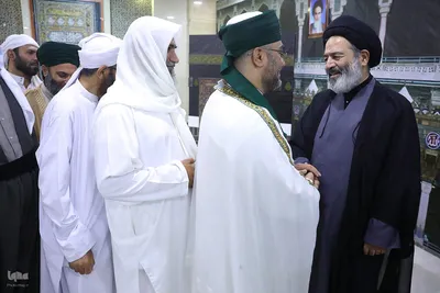 دیدار علمای اهل سنت با سرپرست حجاج ایرانی در مکه