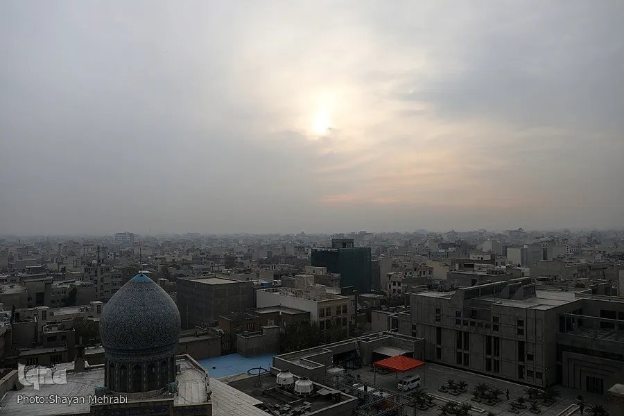 هوای تهران در آستانه قرمزی