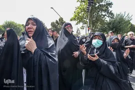 تشییع پیکر بانو «کونیکو یامامورا»