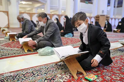 محفل انس با قرآن در حرم شاهچراغ(ع)
