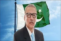 صدر پاکستان عارف علوی کی ایران کی 43 ویں سالگرہ پر رھبر معظم کو مبارکباد