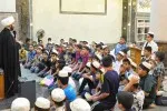 हरमे हुसैनी में धार्मिक पाठ्यक्रम: