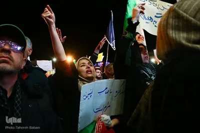تشییع پیکر سردار شهید حاج مجید خادمی در تهران