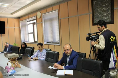 نشست رسانه ای سرپرست شرکت آب وفاضلاب استان یزد‎