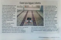 Roboti ya kusafisha  Msikiti yaundwa Uturuki
