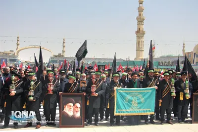 حال و هوای مسجد مقدس جمکران در روز شهادت امام حسن عسکری(ع)