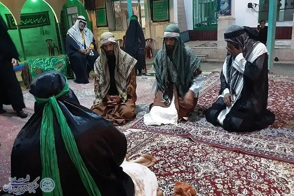 سومین شب از برگزاری چهاردهمین سوگوار تعزیه «غریب» شهرستان نور