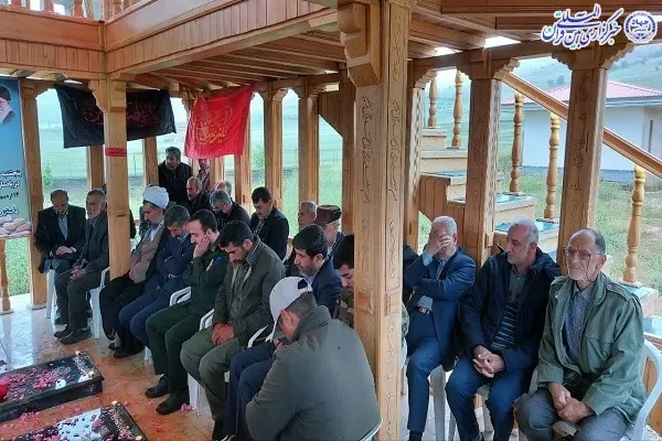 دهمین آیین پنجشنبه های شهدایی روستای «تلاوک» بخش دودانگه ساری