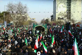 تشییع پیکر فرماندهان شهید