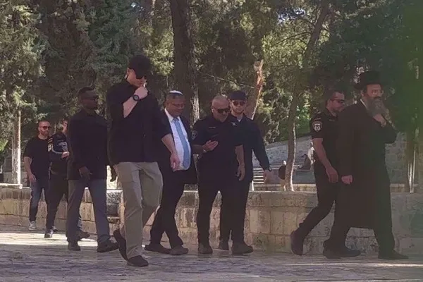‘Declaração Perigosa’: Plano de Sinagoga de Ministro Sionista em al-Aqsa Provoca Condenação Generalizada