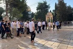 Decine di coloni invadono al-Aqsa