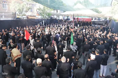 اجتماع هیئات مذهبی شهرستان ملایر به مناسبت  تاسوعای حسینی