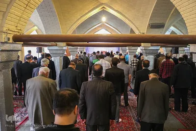 مراسم سحرگاه و اقامه نماز عید فطر در مسجد نو - اصفهان