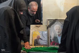 مراسم خاک سپاری خادم‌القرآن عبدالرسول عبایی