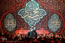 مراسم عزاداری شب شهادت امام رضا(ع)