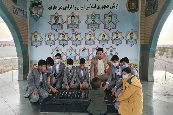 مراسم تجدید میثاق با شهدای گمنام خراسان جنوبی