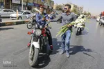 تشييع و خاكسپاري پيكر جانباز قهرمان بهمن گلبارنژاد