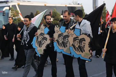 تشییع رهبر شهید در قم