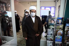 بازدید حجت‌الاسلام والمسلمین مهدی اخوان‌صباغ، رئیس سازمان دارالقرآن الکریم از تحریریه فارسی ایکنا