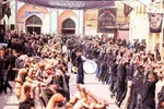 آیین عزاداری ۱۳ محرم در مسجد ملااسماعیل یزد‎