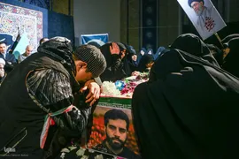 وداع با پیکر شهید مجتبی اسماعیلی؛ شکوه ایثار در اسلامشهر