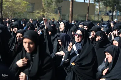 مراسم تشییع ۶ شهید گمنام در سمنان