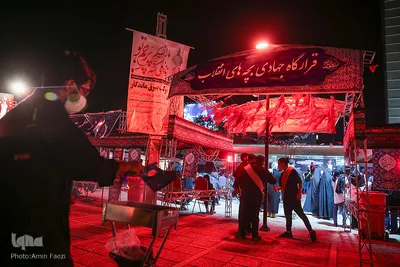 عزاداری موکب قرارگاه جهادی انقلاب در شیراز