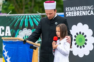 Gedenken an Massaker von Srebrenica