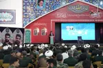 مراسم تکریم و معارفه مسئول جدید دفتر نمایندگی ولی فقیه در سپاه حضرت ابوالفضل(ع) لرستان