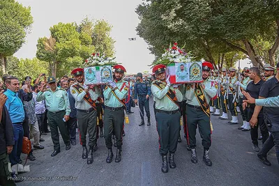 تشییع شهدای نیروی انتظامی استان اصفهان‎