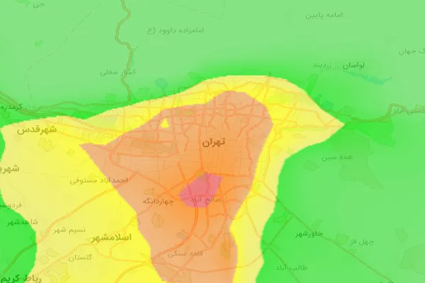 پنجمین روز ناسالم تهران امروز رقم خورد/ همه مراقب باشند