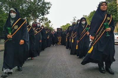 
پیاده روی روز شهادت حضرت علی بن حمزه(ع) در شیراز‎‎
