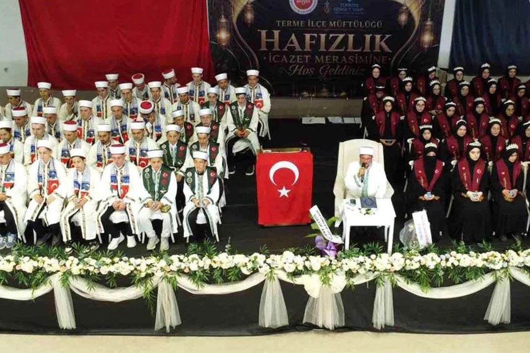 Samsun'da 109 hafıza icazet verildi