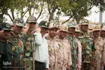 استقبال از پیکر مطهر شهید زیدالله قهرمانی در اردبیل