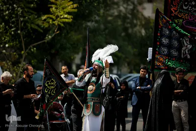 مراسم تعزیه خوانی روز عاشورا در تهران