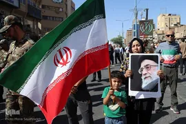 تشییع پیکر شهدای راه وطن در اهواز