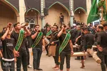 مراسم نخل‌برداری در حسینیه نظر کرده یزد‎