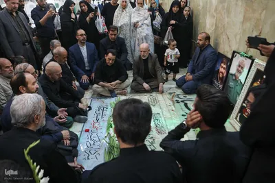حضور جامعه قرآنی بر مزار شهیدان سلامی و طهرانچی