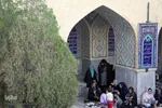 مراسم قرائت دعاي پرفيض عرفه در امامزاده علي بن جعفر صادق(ع) سمنان
