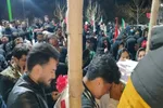 تشییع پیکر شهید «محمود رشنو» در جمع مردم رومشکان