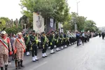 تشییع پیکر بسیجی شهید «امیر حسین‌پور» در تبریز‎