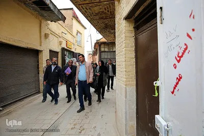 بازدید خبرنگاران از بافت تاریخی شیراز