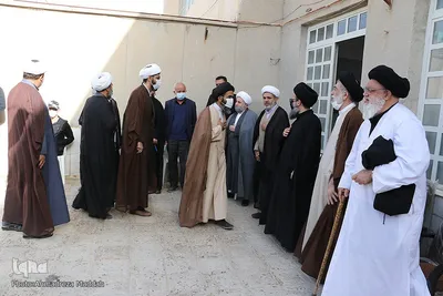 تشییع و خاکسپاری پیکر مرحوم آیت‌الله « سیدمحمد فقیه» در نی ریز‎‎