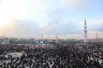 مسجد مقدس جمکران در شب نیمه شعبان