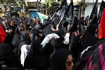 مراسم جاماندگان اربعین حسینی در اهر