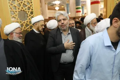 گرامیداشت چهلمین روز تدفین رهبر شهید در قم