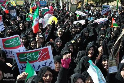 راهپیمایی ۲۲ بهمن در کاشمر